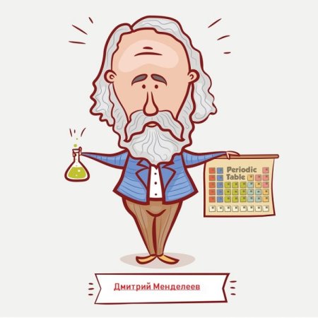 Менделеев Дмитрий Иванович карикатура