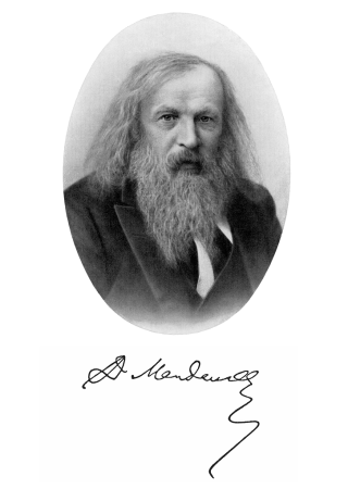 Менделеев Дмитрий Иванович шарж
