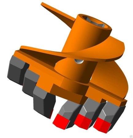 Забурник для шнекового бурения 350