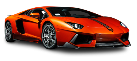 Lamborghini на белом фоне