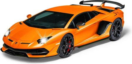 Lamborghini Aventador SVJ оранжевая