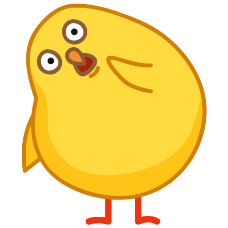 Цыпленок стикер