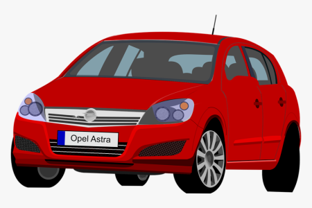 Opel car vector