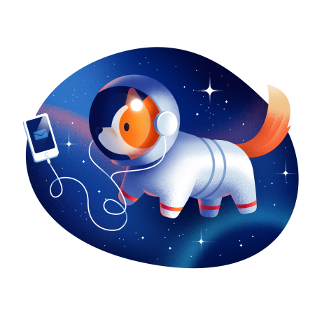 Космические векторные иллюстрации