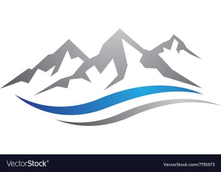 Гора Эльбрус вектор
