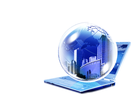 Информационные технологии на прозрачном фоне