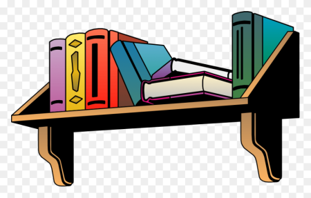 Книжная полка мультяшная