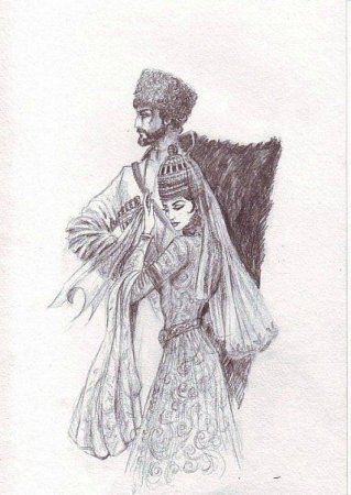 Старцы Адыги Черкесы рисунки