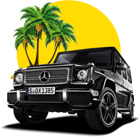 Mercedes-Benz g-class вектор