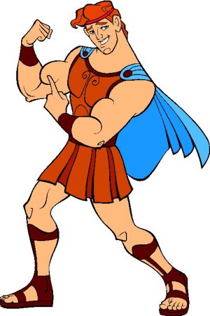 Геркулес герой древней Греции