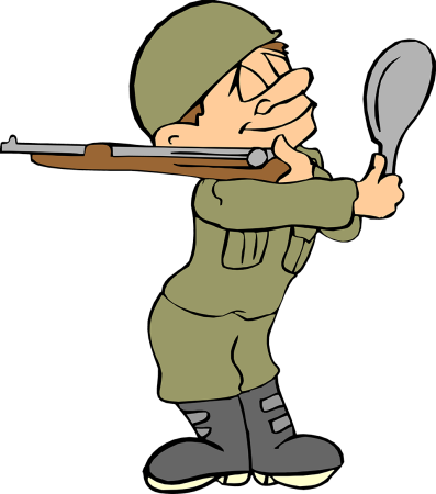 Мультяшные военные