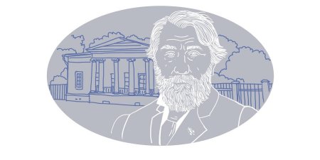 Иван Сергеевич Тургенев рисунок