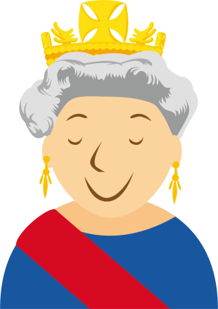 Королева Елизавета Clipart