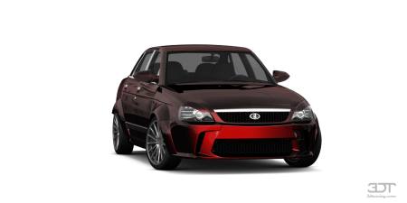 Lada Priora Рестайлинг рендер