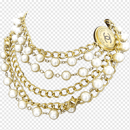 Колье "Chain&Pearl collection"