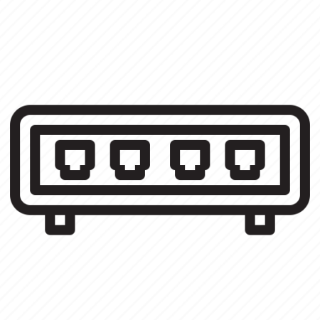 Значок сетевой коммутатор