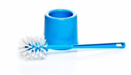 Ёрш для туалета 45см пластм., микс 1/120