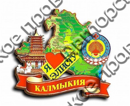 Элиста надпись
