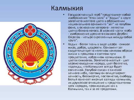 Герб Республики Калмыкия