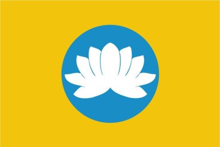 Флаг Калмыкии
