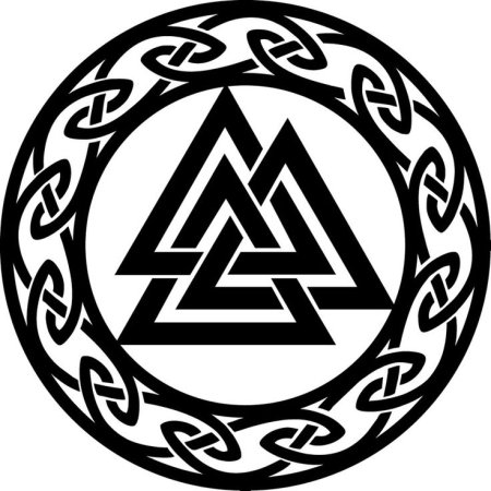 Викинг Валькнут тату