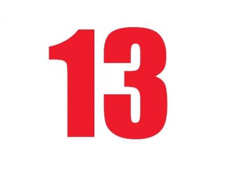 Логотип с цифрой 13