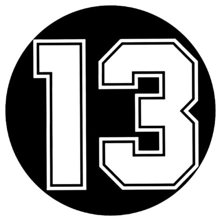 13 Надпись
