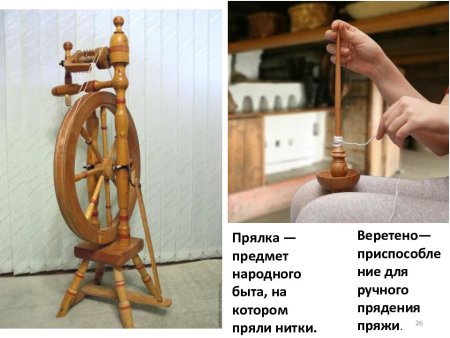 Прялка и Веретено