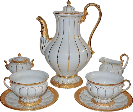 Meissen Porcelain Tea Set