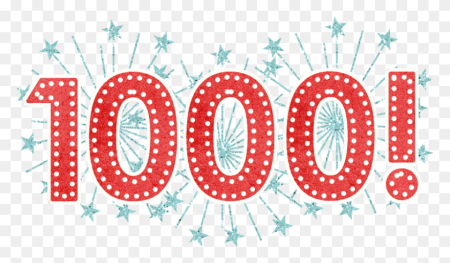 Красивая цифра 1000