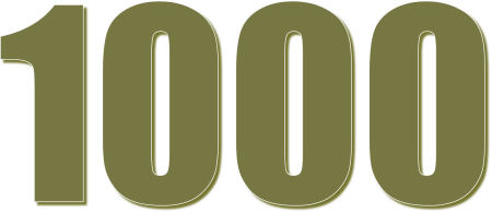 1000 Надпись