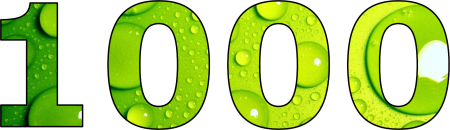 Цифра 1000 в картинках