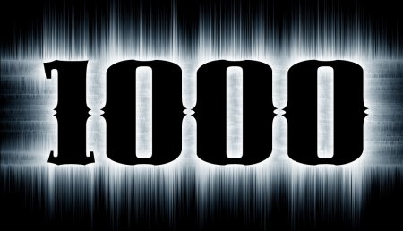 Цифра 1000 в картинках