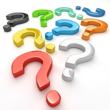 Куча вопросительных знаков