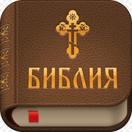 Биббии на прозрачном фоне