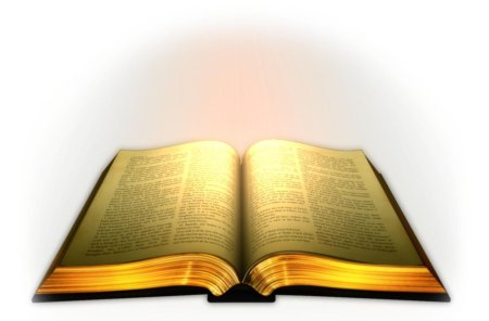 Открытая книга Библия