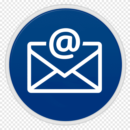 Иконка email на прозрачном фоне