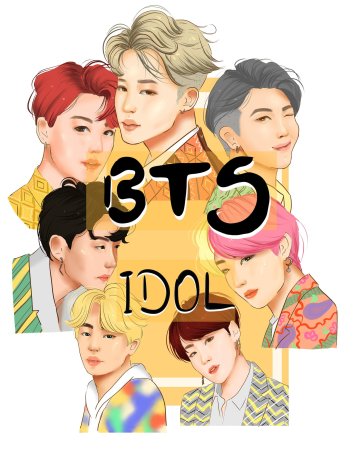 BTS клипарт