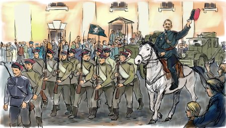 Крсногвардейцы Гражданская войны