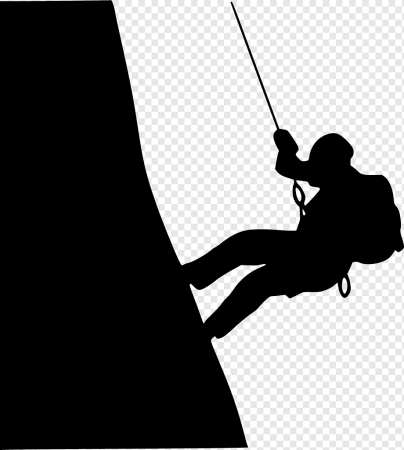 Скалолазание силуэт