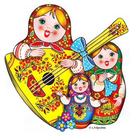Балалайка "Матрешка"