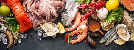 Рыба и морепродукты реклама