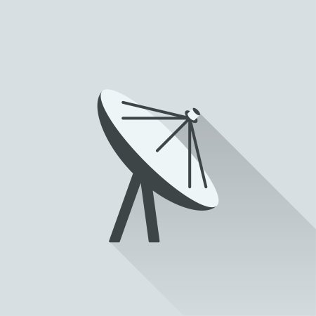 Спутниковая ТВ антенна значок