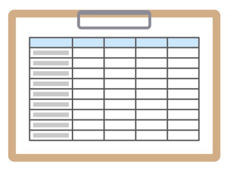 Иконка таблица прозрачный фон