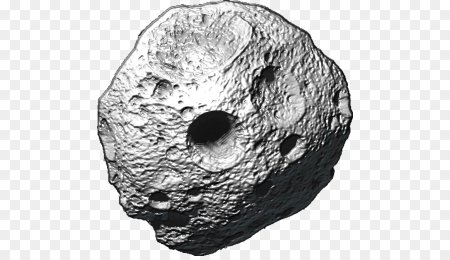 Метеорит без фона