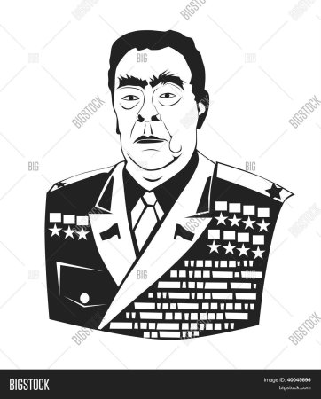 Брежнев Леонид в векторе