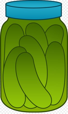 Банка с огурцами для детей