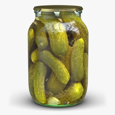 Банка с огурцами