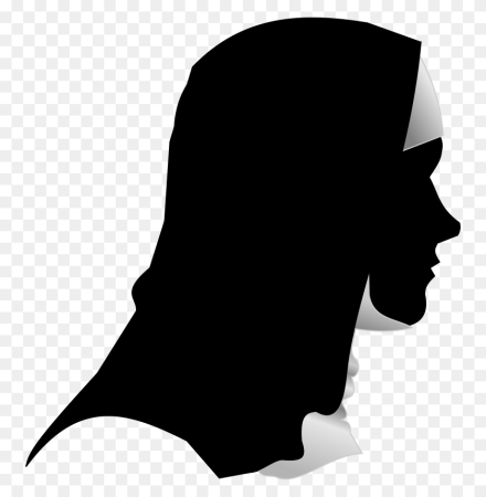 Монахиня в профиль