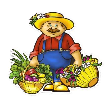 Сад огород вывеска